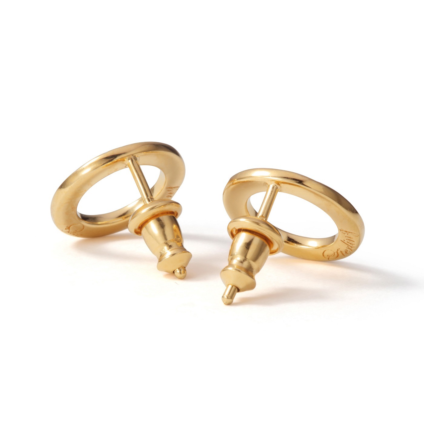 Sana アラベスク ピアス レディースアクセサリー イエローゴールドプレーティング シルバー925 K18（18金）