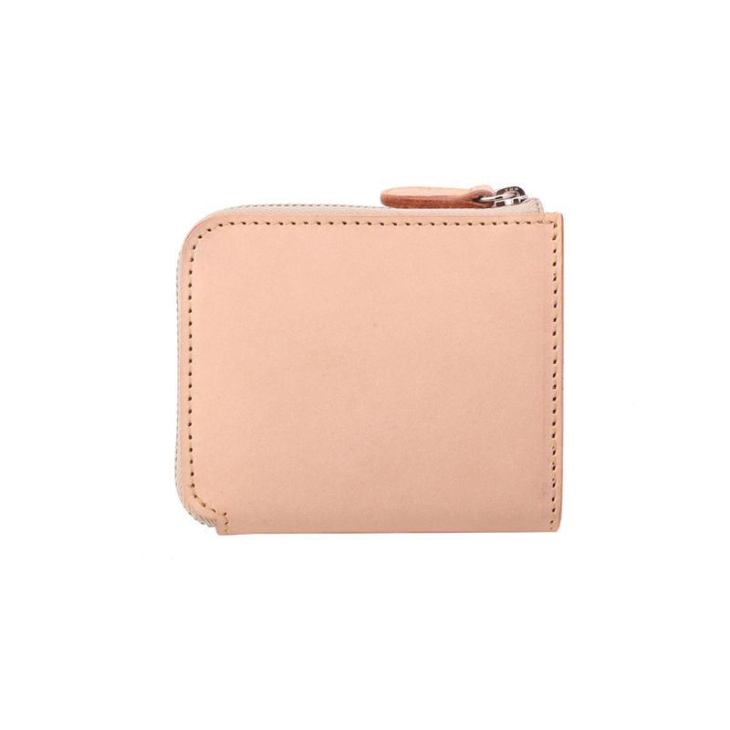 サドルレザー コンパクトファスナーウォレット