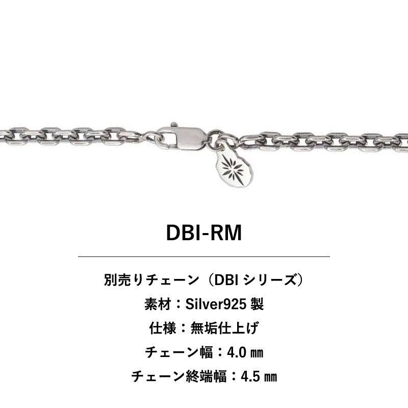 ハート付 フェザー(左向き) シルバー925 ナチュラルシルバー（無垢仕上げ）ペンダントトップ