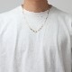 アラベスク シルバー925 K24（24金）ゴールドプレート ネックレスチェーン