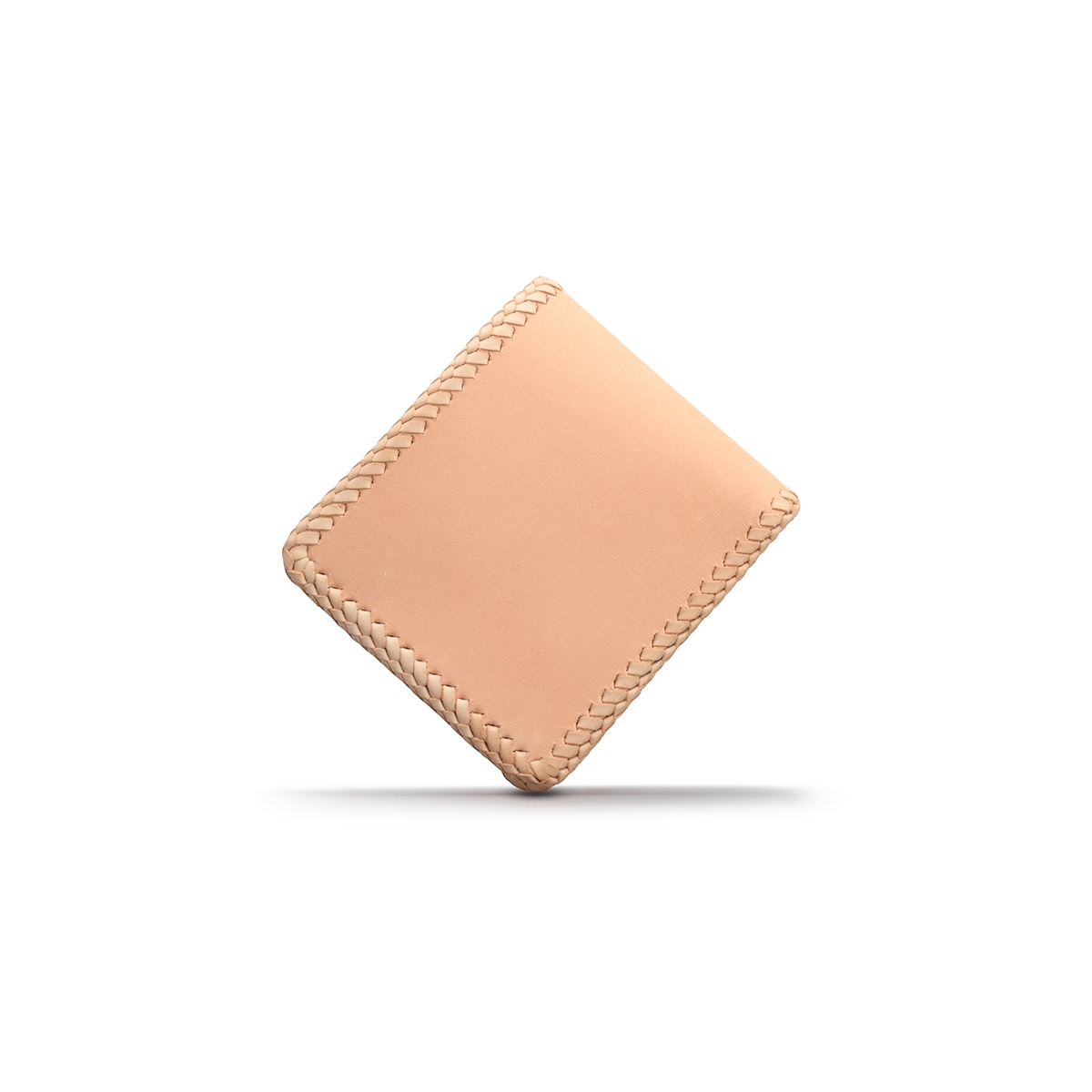 ショートウォレット/革財布 ナチュラル サドルレザー