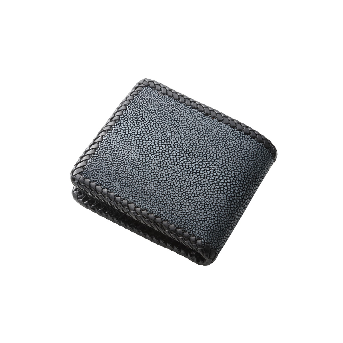 エイ革/スティングレイレザー ショートウォレット/革財布