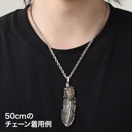 ブロンズハートフェザー シルバー925製ペンダントトップ|Silver ...
