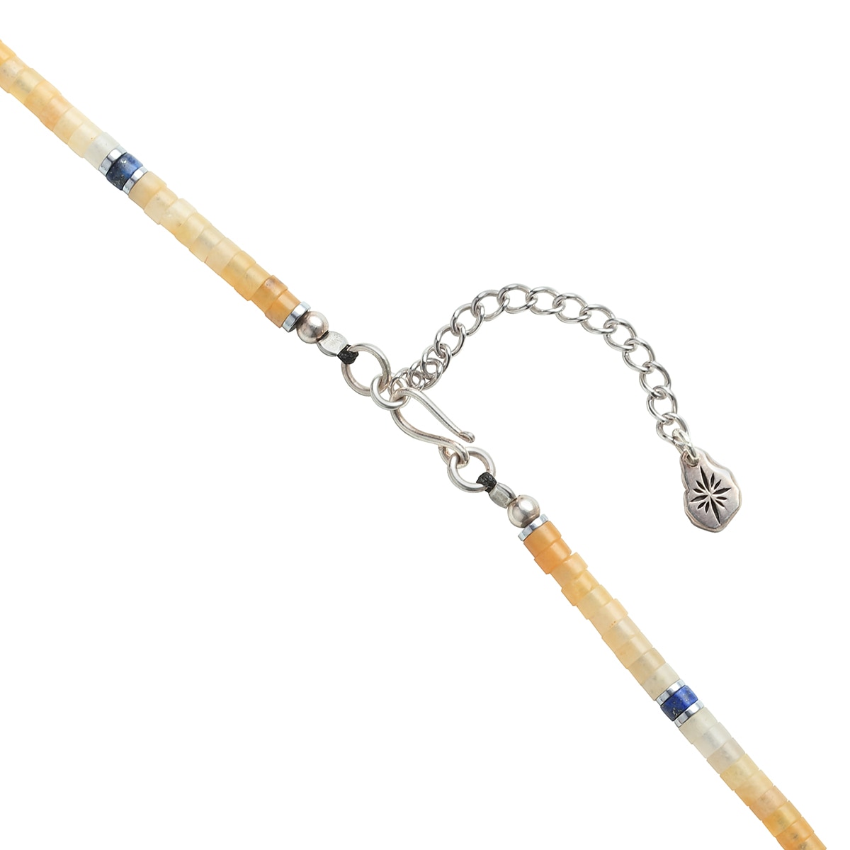 ヒーシー 天然石 ターコイズ シルバー925 ネックレス 4.0mm