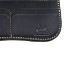 ロングウォレット/革財布 ブラック サドルレザー