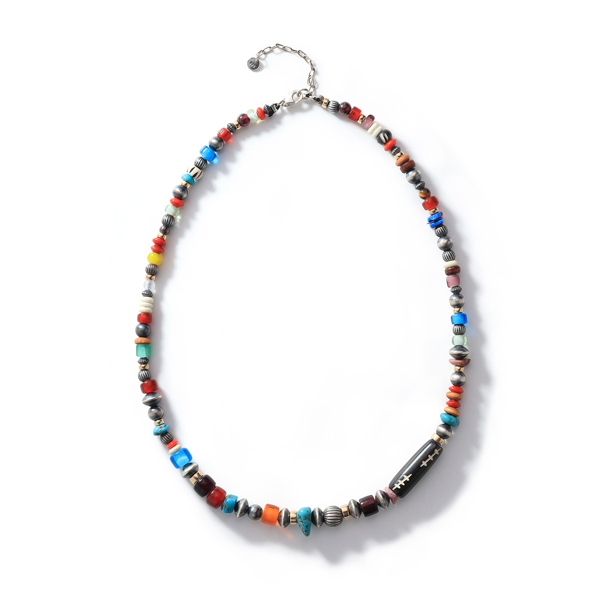 LIBERTY BEADS COLLECTION / ビーズネックレス 幅最大1.1cm 