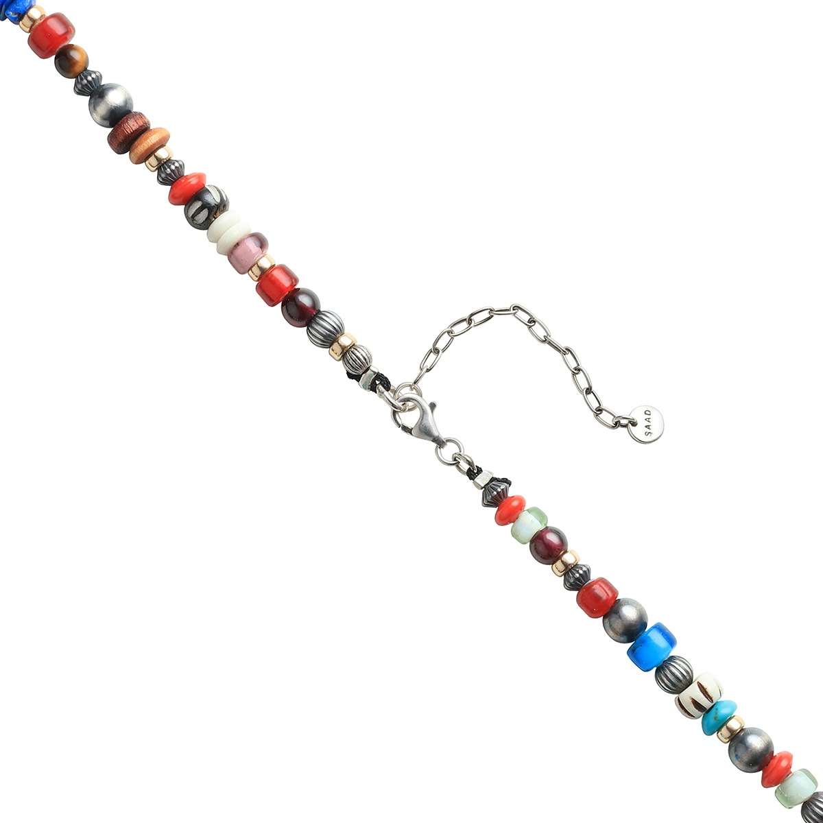 LIBERTY BEADS COLLECTION / ビーズネックレス 幅最大1.1cm 