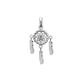 ドリームキャッチャー シルバー925 天然石ターコイズ ペンダントトップ
