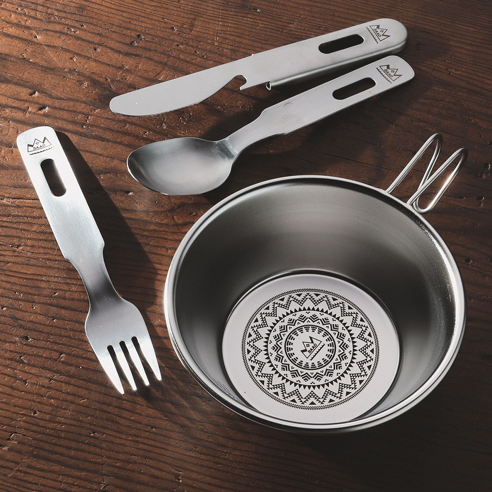 オンラインストア&POP UP STORE限定】ステンレス カトラリーセット