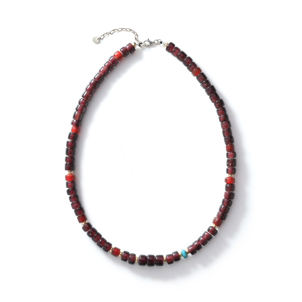 LIBERTY BEADS COLLECTION / ビーズネックレス 幅最大9.0mm 