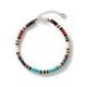 Silent Ember Dusk ヒーシー 天然石 ターコイズ シルバー925 ブレスレット 4.0mm