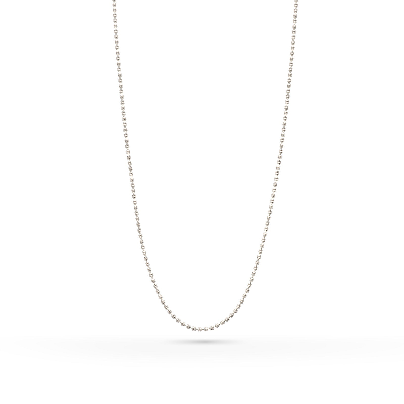 Sana ボールチェーンネックレス 40㎝～ レディースアクセサリー シルバー925