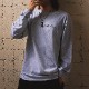 SAAD 24AW アラベスク グラフィック LS/TEE 長袖Tシャツ アッシュグレー