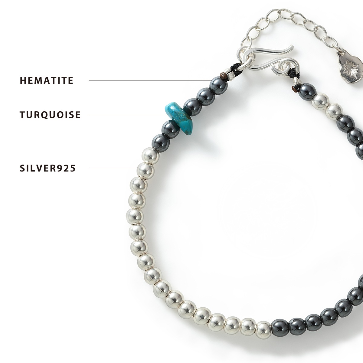 LIBERTY BEADS COLLECTION / ビーズブレスレット 幅約4.1mm