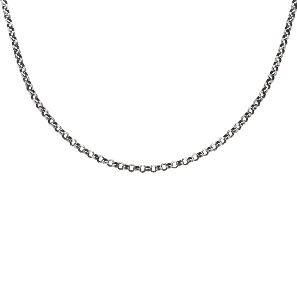 甲丸 シルバー925製チェーン 幅3.0mm