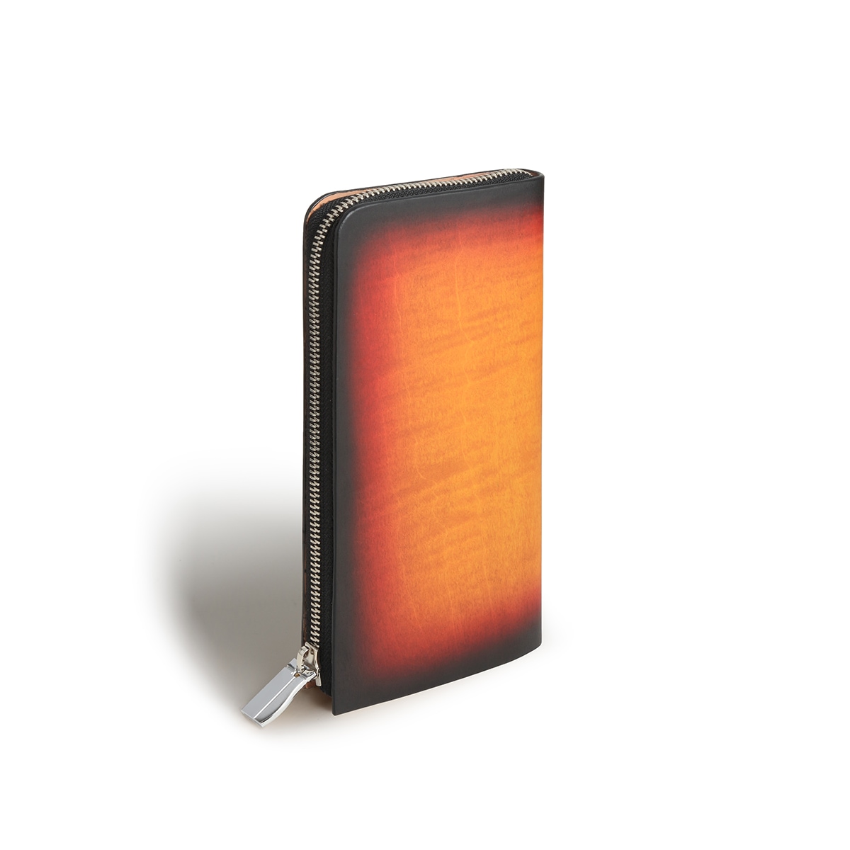 L字ファスナー ロングウォレット/サンニーロ/カーリーメイプル/サドルレザー L字ファスナー ロングウォレット/サンニーロ/カーリーメイプル/サドル