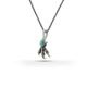 イーグルクロー 天然石ターコイズ ストーンペンダント