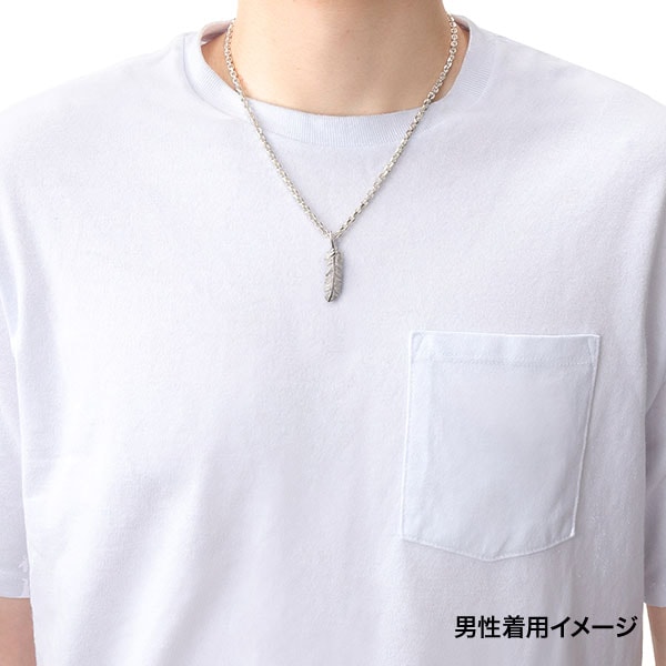 フェザー(右向き) シルバー925 ペンダントトップ｜SILVER