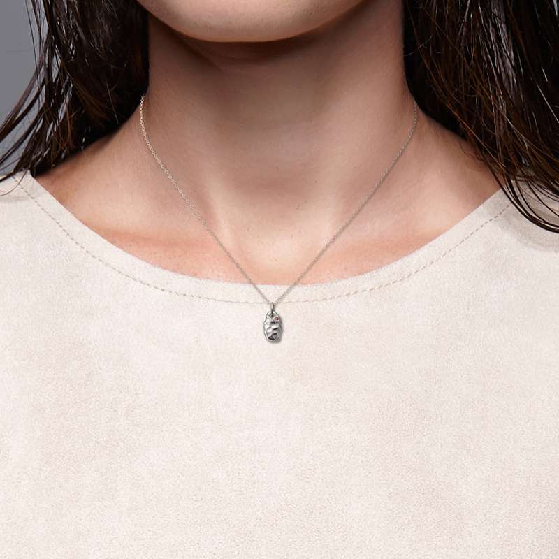 天然石ルビー ストーン シルバー925製 ペンダントトップ｜全ての