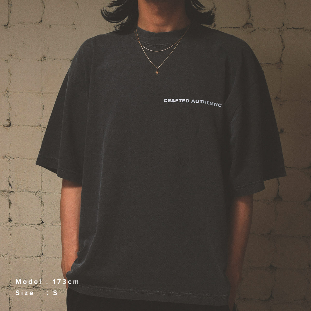 SAAD 25AW 27TH ANNIVERSARY アラベスク 刺繍 TEE Tシャツ シャドウブラック