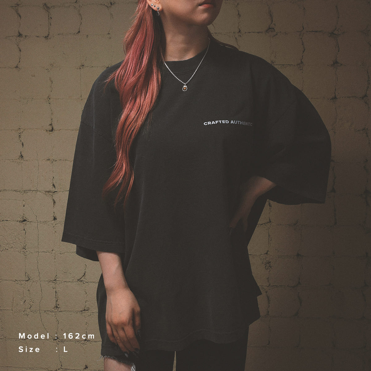 SAAD 25AW 27TH ANNIVERSARY アラベスク 刺繍 TEE Tシャツ シャドウブラック