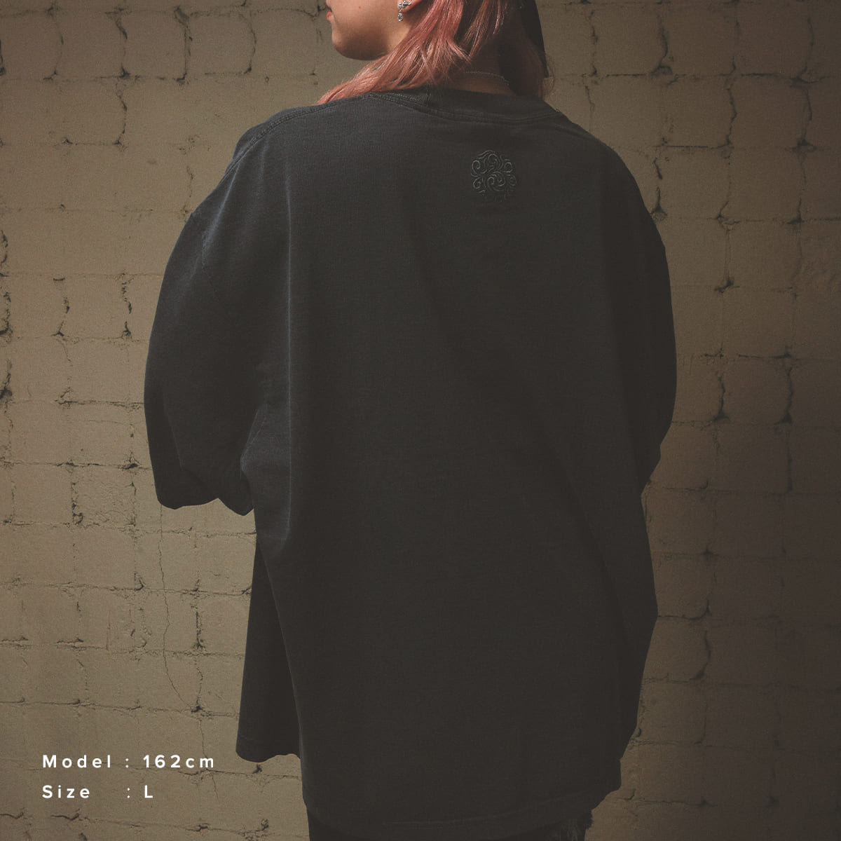 SAAD 25AW 27TH ANNIVERSARY アラベスク 刺繍 TEE Tシャツ シャドウブラック