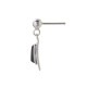 天然石オニキス ストーンピアス【片耳】
