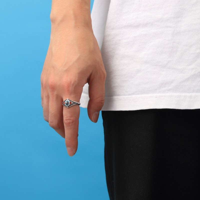 SAAD silver925×turquoise Liberty coinリング SAAD silver925×turquoise Liberty coinリング