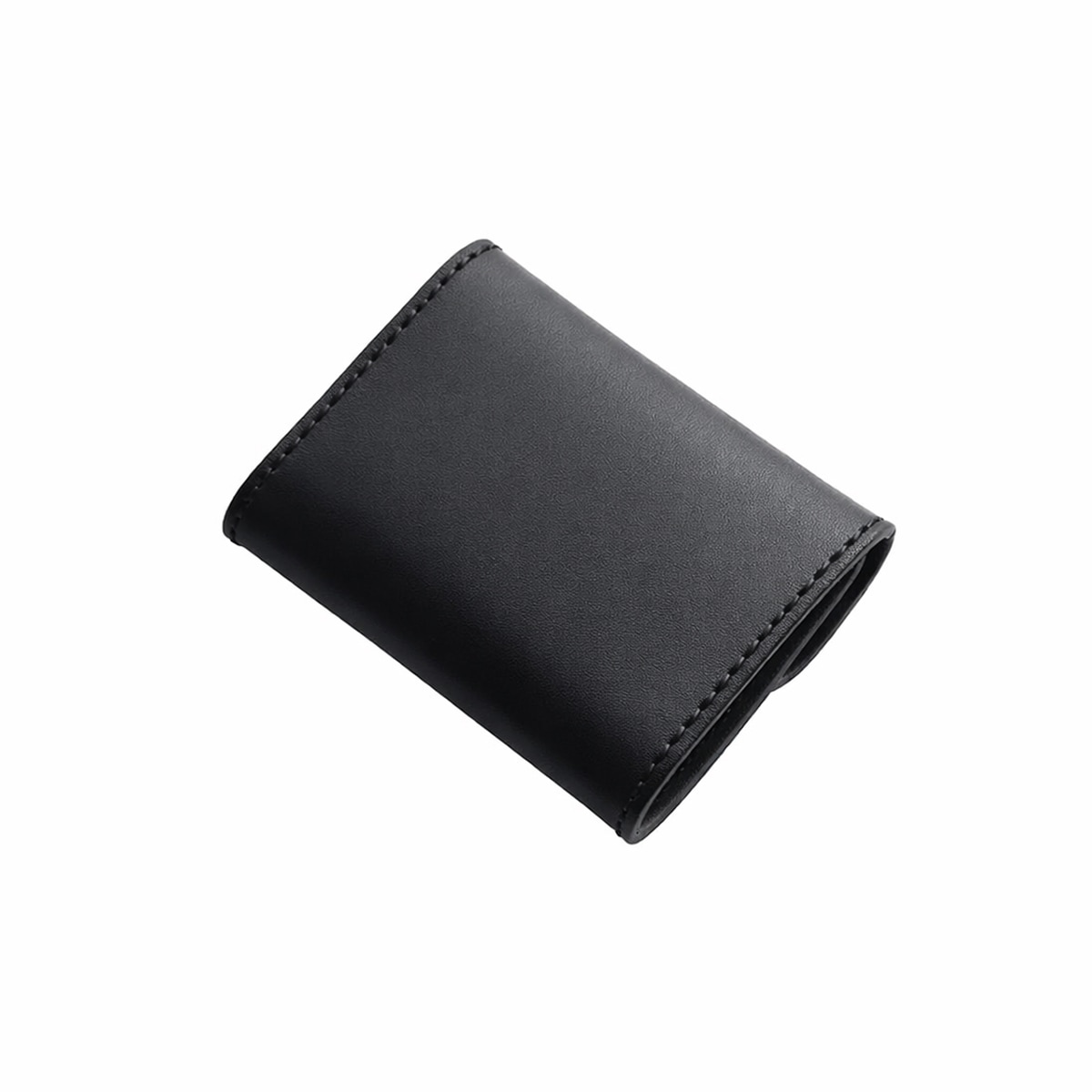 本革レザーコインケース ブラック サドルレザー