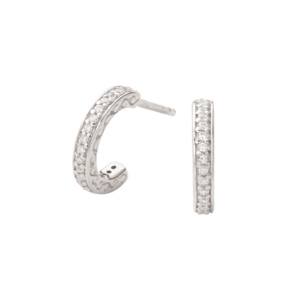 Sana ピアス レディースアクセサリー ジルコニア シルバー925