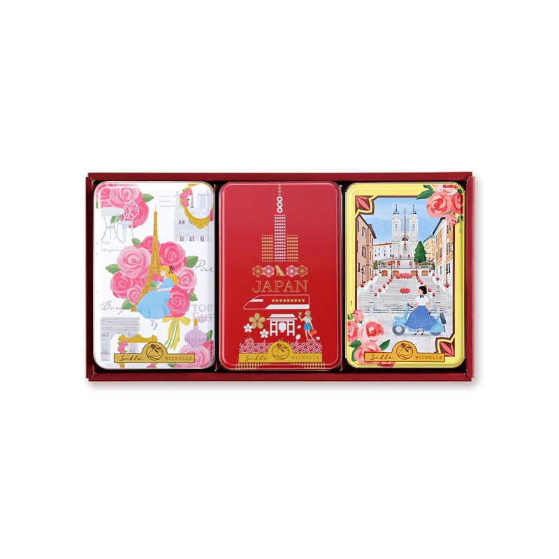 ヴォヤージュサブレ ギフト3缶入