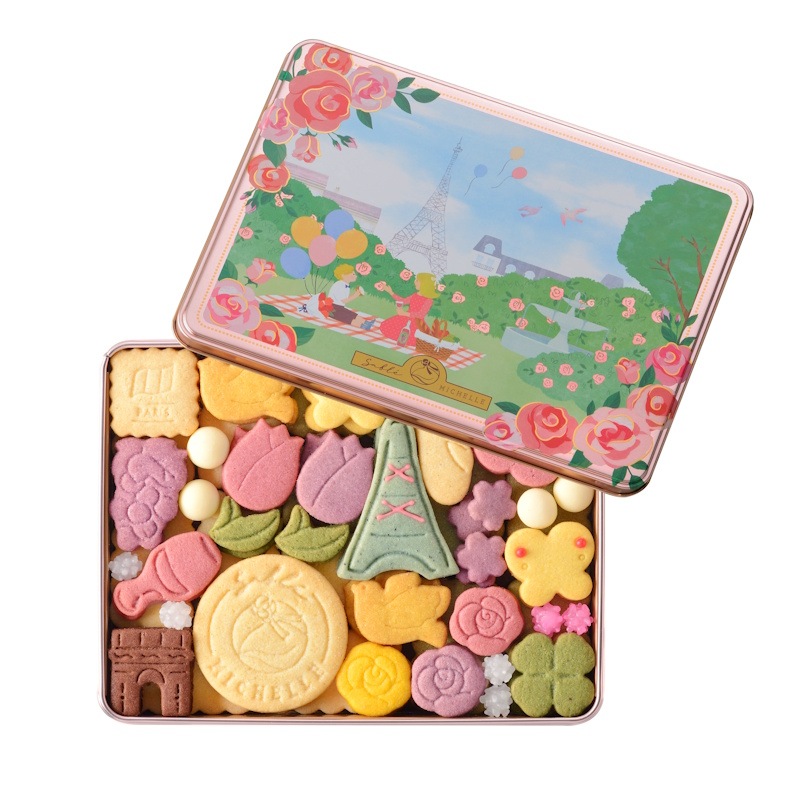 ヴォヤージュサブレ 大缶 春のパリ