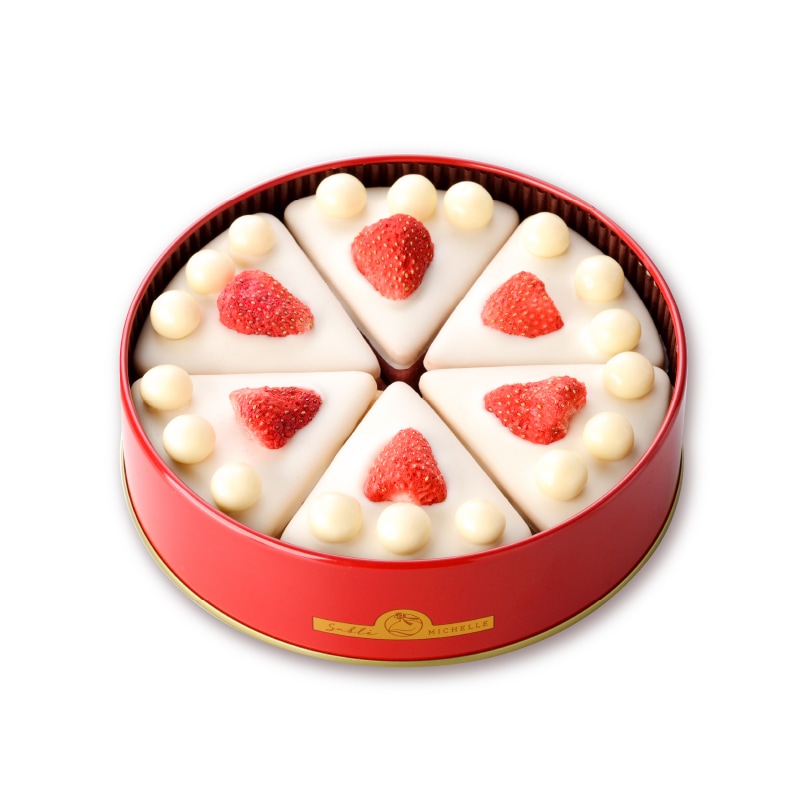 ケーキサブレ缶　ホワイト