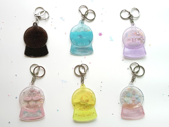 マジックボールキーホルダー(グリッター入り) | キーホルダー | [同人