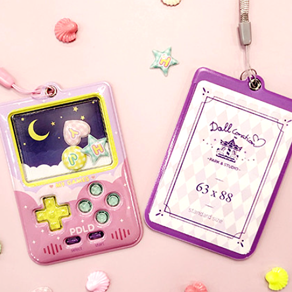 NFC携帯ゲーム機型のフォトホルダー(ストラップセット) | フォト