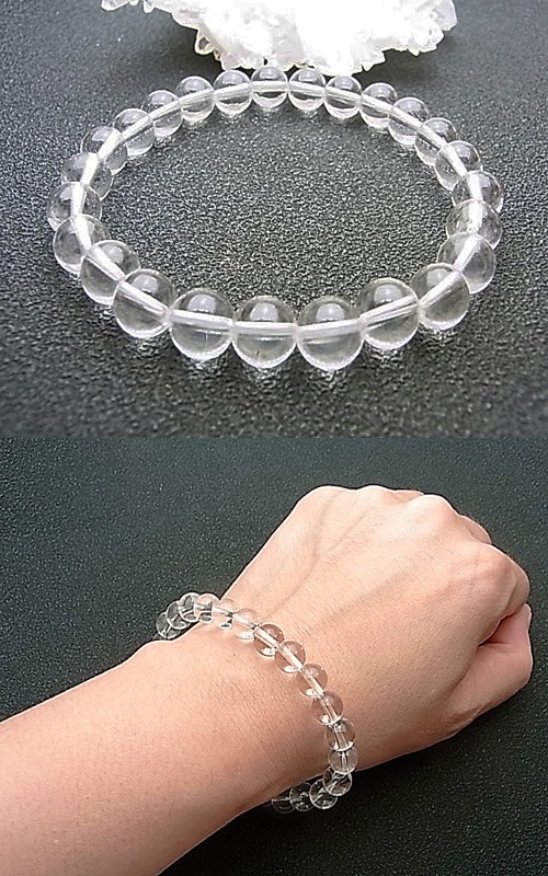 BM0006 ヒマラヤ水晶（鑑別書あり） ブレスレット | アクセサリー