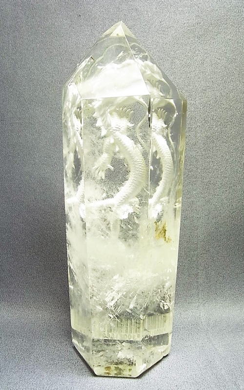 CBM0006 龍彫り 水晶ポイント | インテリア,置物 | 鎌倉聖石 SacredStones