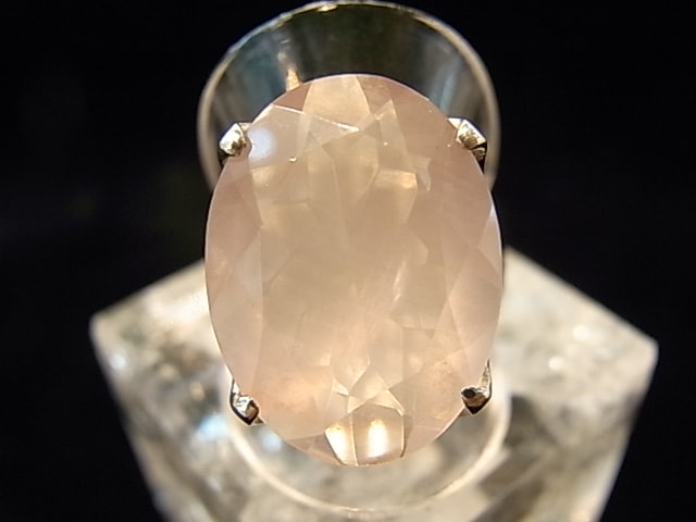 RK00067F ローズクォーツ シルバーリング | すべての商品 | 鎌倉聖石