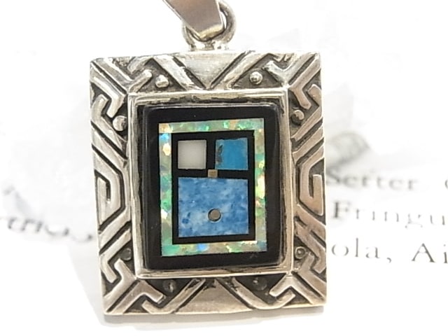 ナバホ族 キー・ネズ作 ペンダントヘッド ナバホ族 キー・ネズ作 ペンダントヘッド - メルカリ