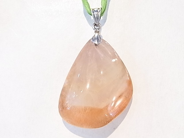 PA00089F 【高品質】ストロベリークォーツ ペンダントトップ  