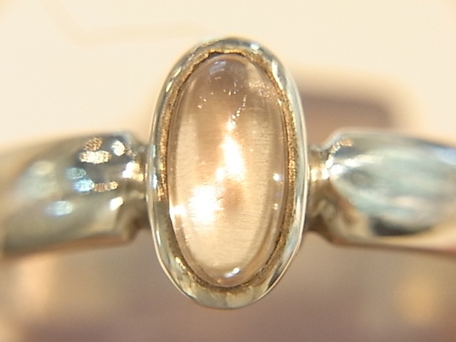 RA00066F 【希少石】オレゴンサンストーン シルバーリング(オレゴン産)-鎌倉聖石 SacredStones