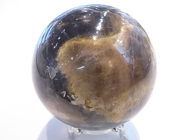 CA00075F ブラックムーンストーン マダガスカル産 丸玉 | 新着