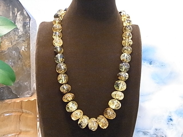 BU0024F 最高級アンバー(琥珀) リトアニア産 ネックレス | すべての