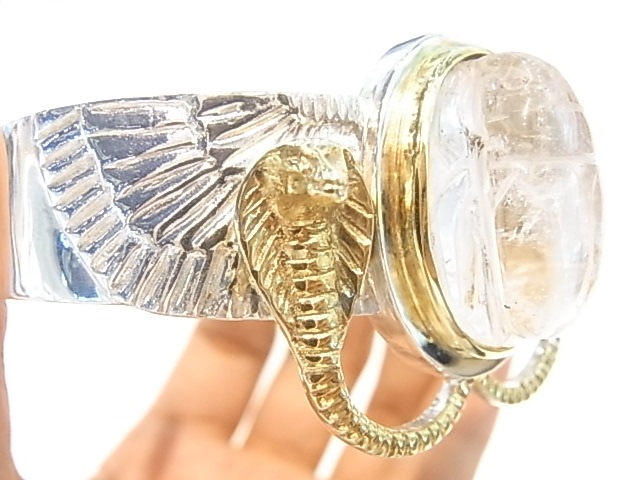 BA0009F SCARAB BRACELET(Lei) ������ٿ徽 �Х󥰥�