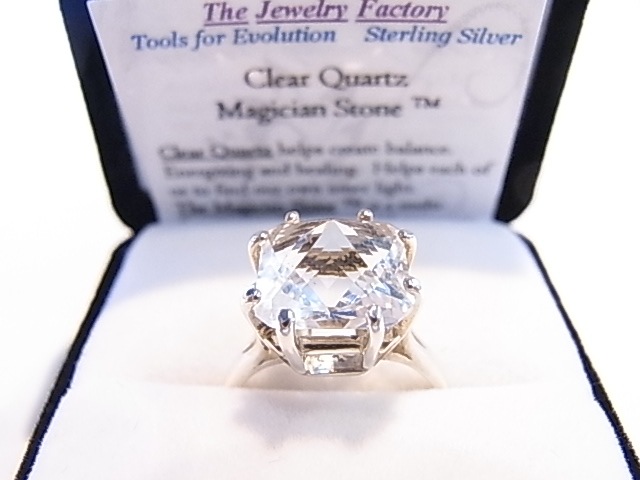 RA00070F��Paul Jensen Clear Quartz Magician Stone�����ʼ����ꥢ�������ġʿ徽�˥���С����