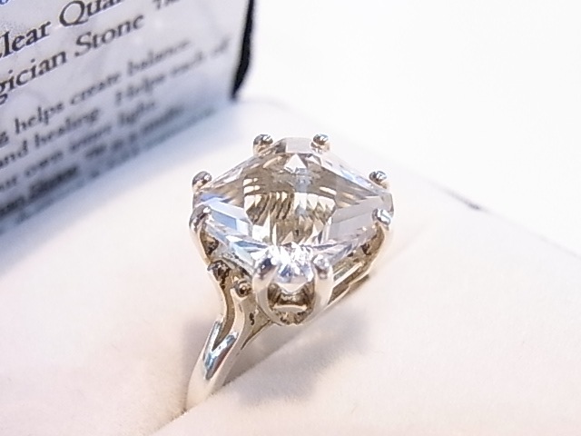 RA00070F��Paul Jensen Clear Quartz Magician Stone�����ʼ����ꥢ�������ġʿ徽�˥���С����