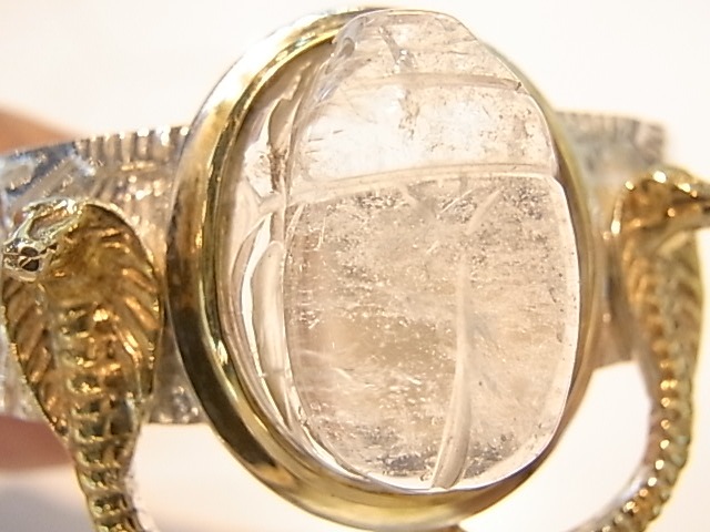 BA0009F SCARAB BRACELET(Lei) ������ٿ徽 �Х󥰥�