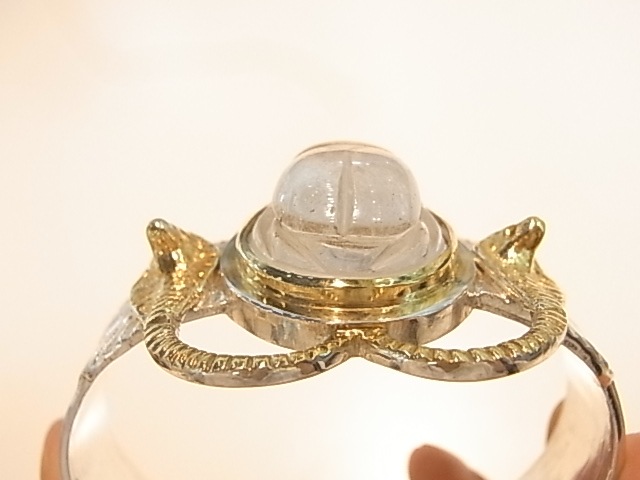 BA0009F SCARAB BRACELET(Lei) ������ٿ徽 �Х󥰥�