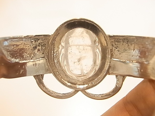 BA0009F SCARAB BRACELET(Lei) ������ٿ徽 �Х󥰥�