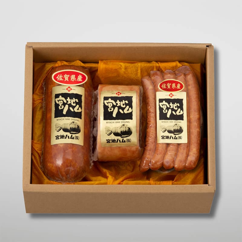 リオナソーセージ＆ロースハム＆あらびきウインナー